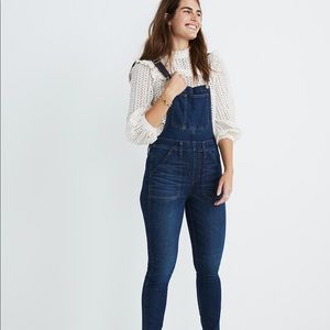 NWT Madewell Skinny Overalls